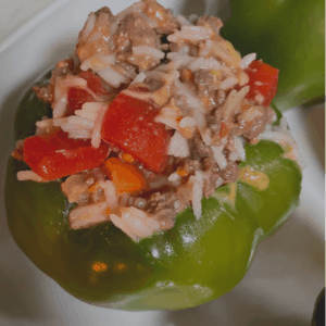cheesy stuffed peppers