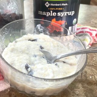 cream of wheat in a bowl