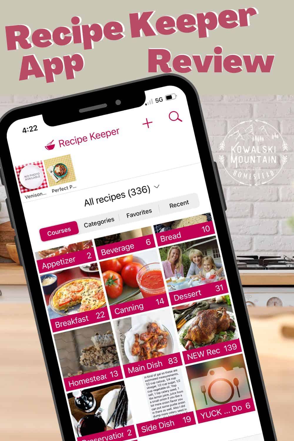 Recipe Keeper App Review Quick Access On The Go » Kowalski Mountain