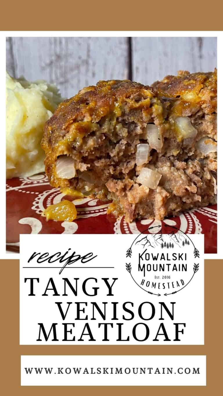The Best Tangy Venison Meatloaf Recipe » Kowalski Mountain