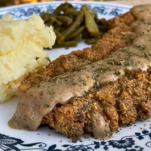 country-fried venison
