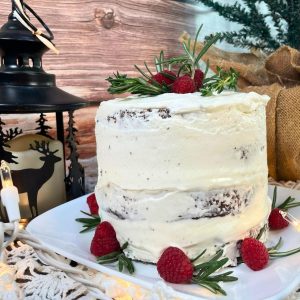not so traditional black forest cake