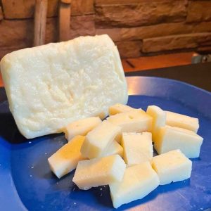 Amish Velveeta Cheese on plate