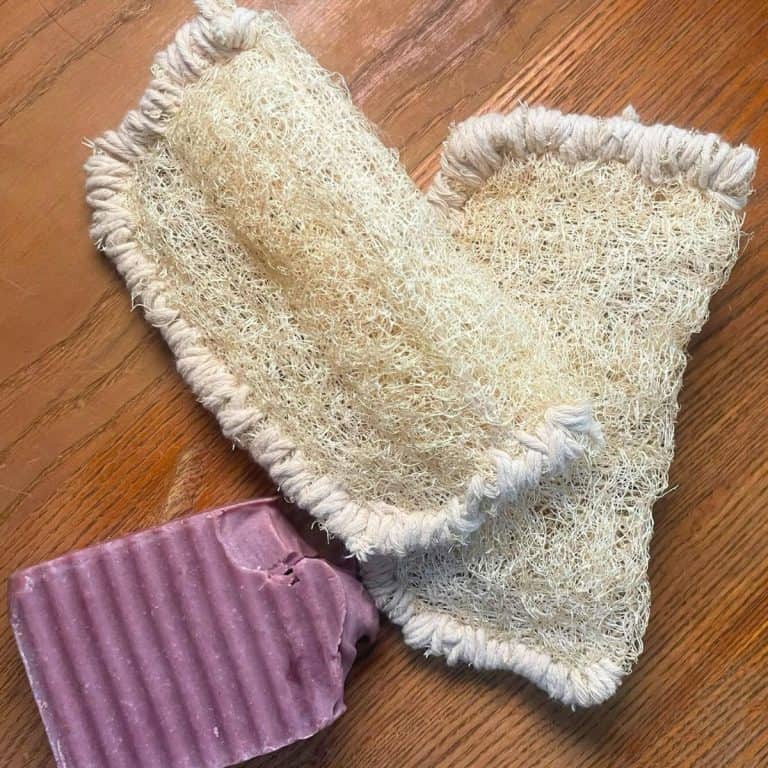usable luffa sponges