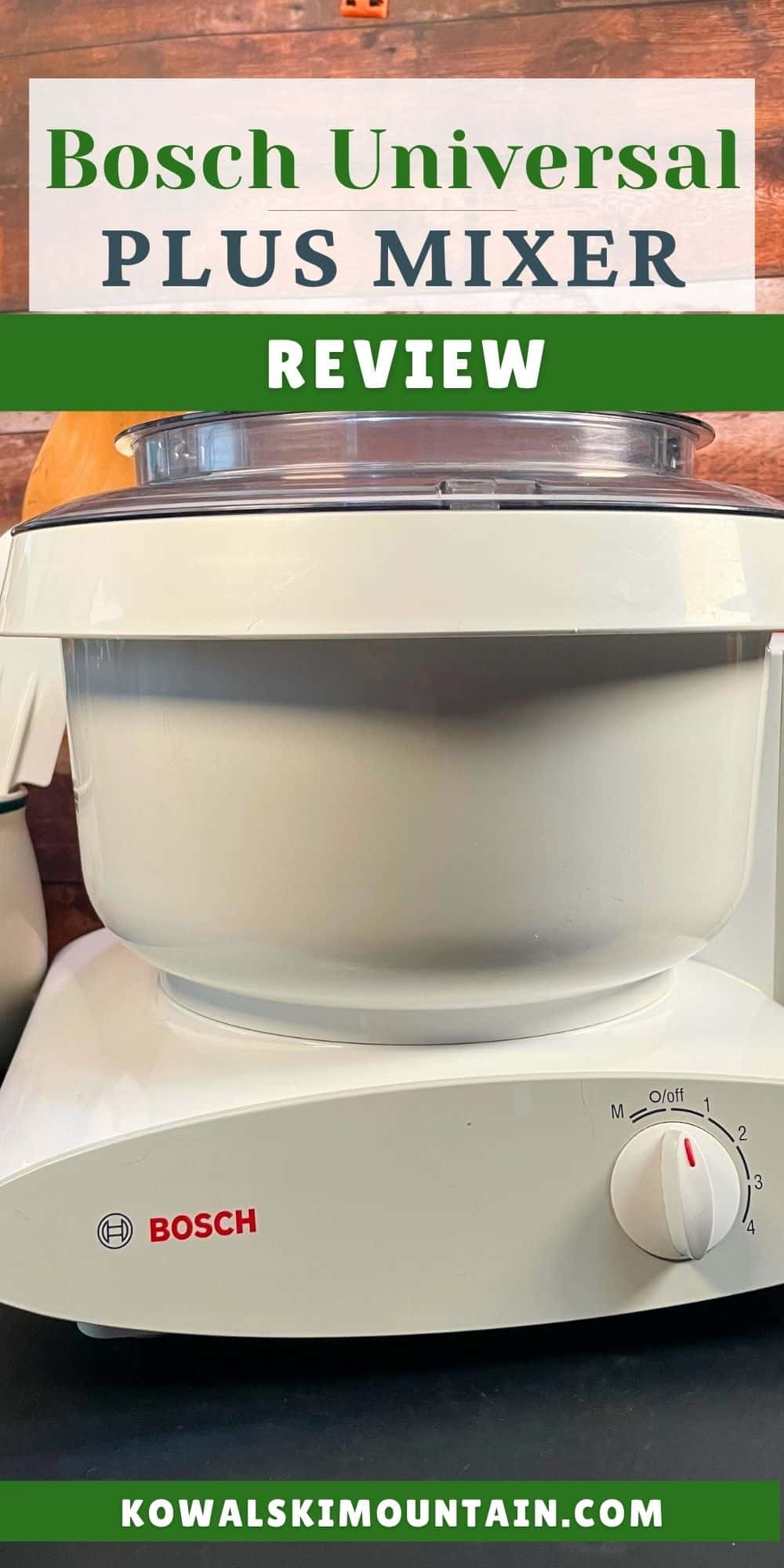 Bosch Universal Plus mixer review pin