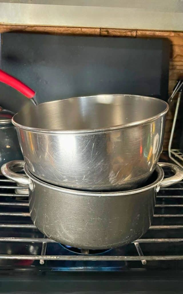 make shift double boiler