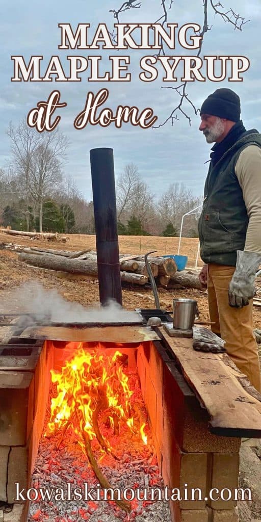 making maple syrup pin