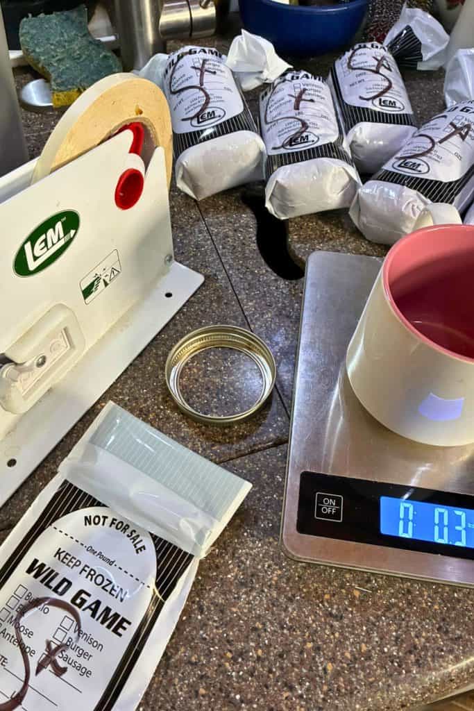 game bag filling materials