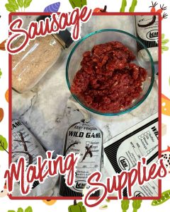sausage making supplies 