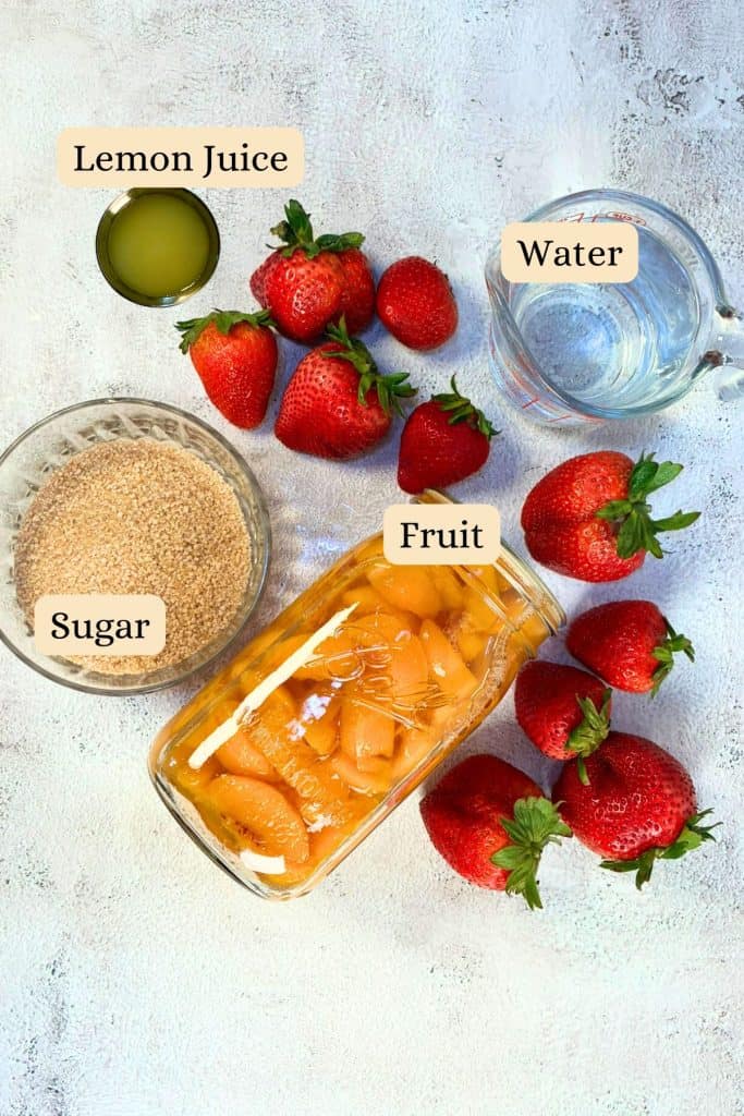strawberry popsicle ingredients