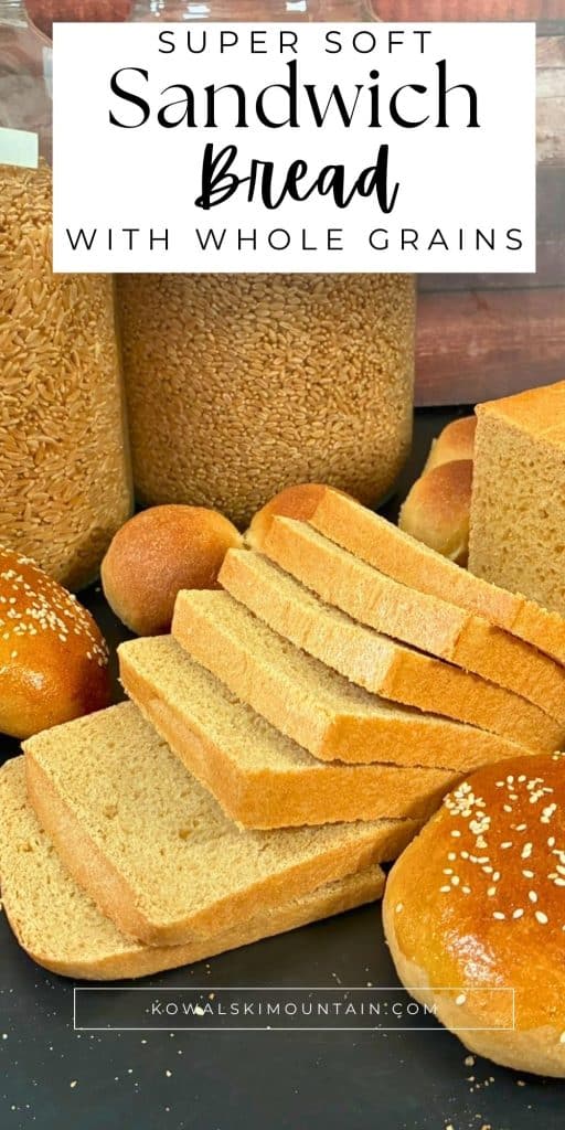 Sandwich bread recipe pin