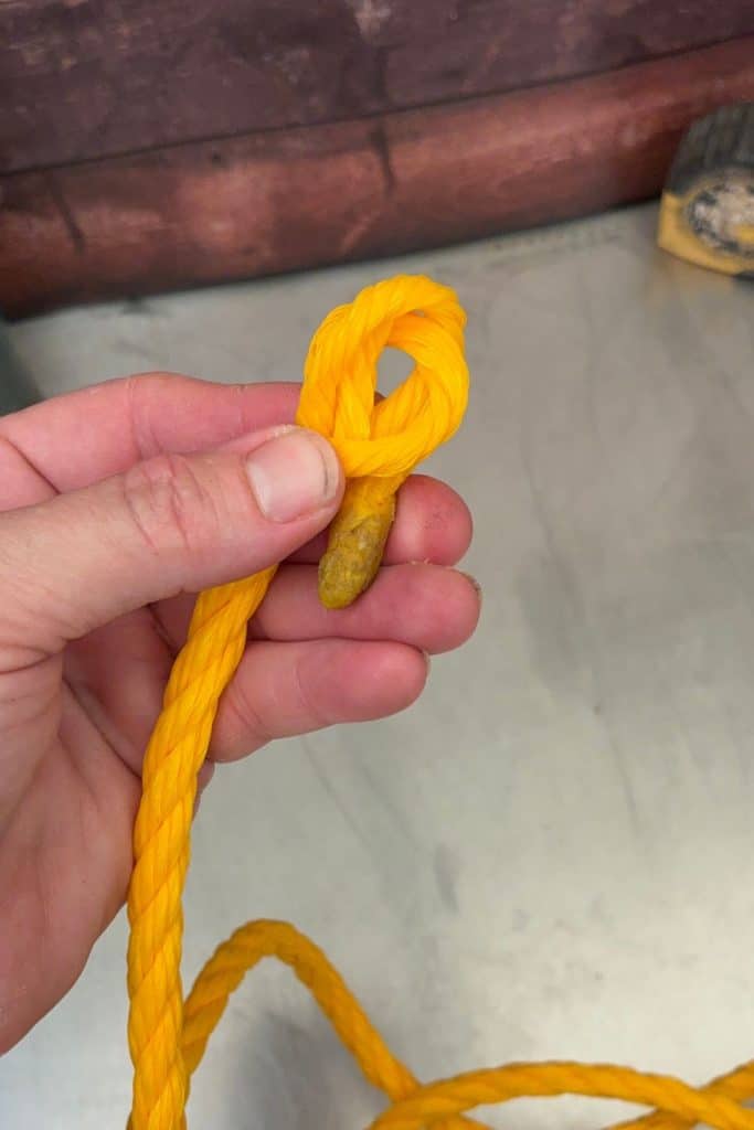 line up three loops