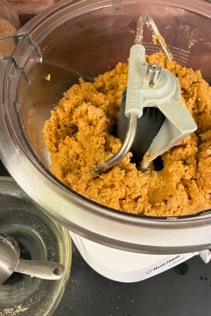 shaggy dough ready to autolyse