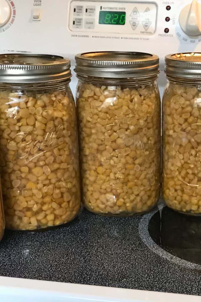 corn canned with out Grandmas' Canning acid