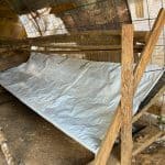 poop hammock dropping board